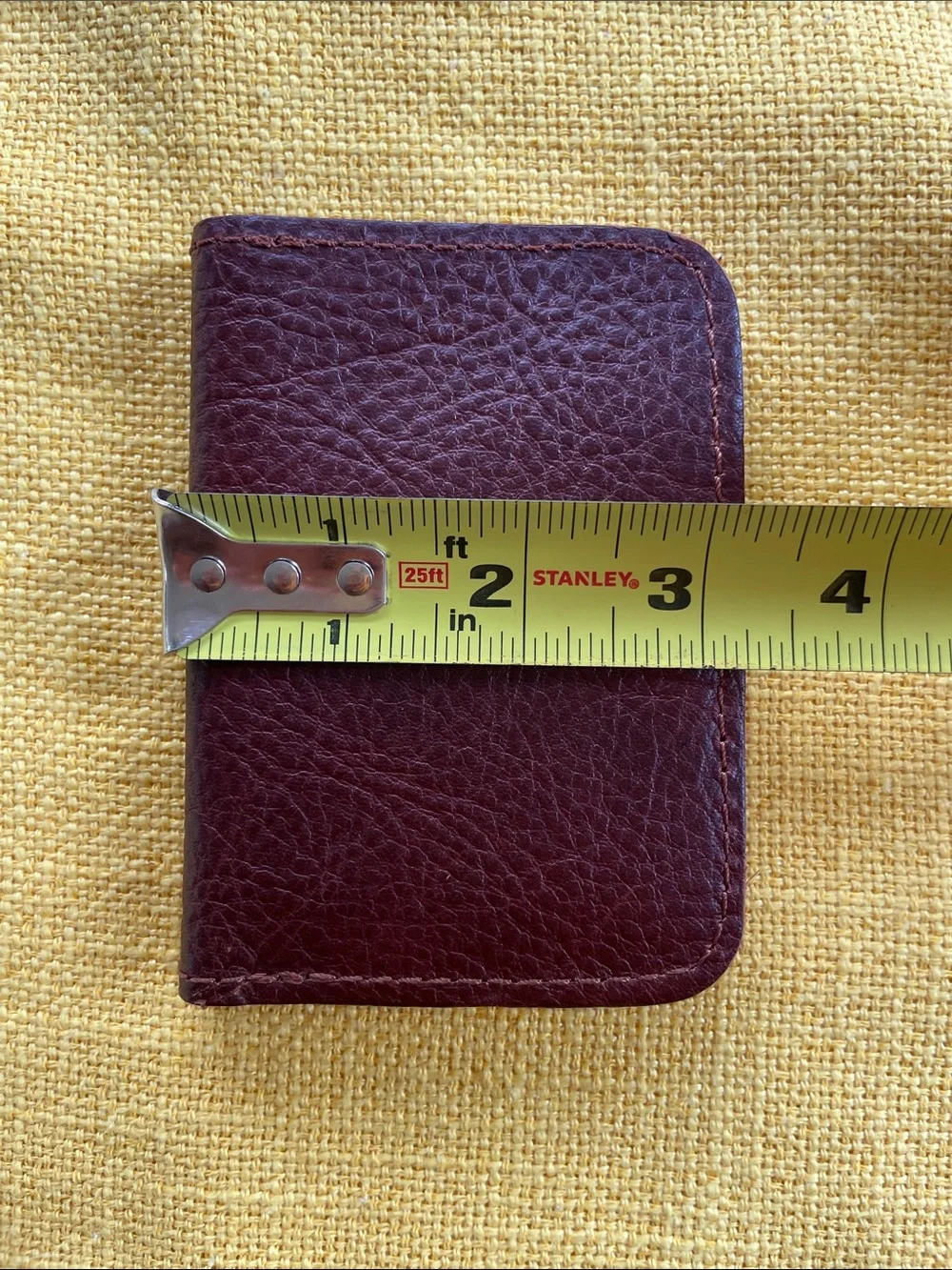 Portland Leather Brown Leather Card & Key Holder - Never used - Picture 5 of 5